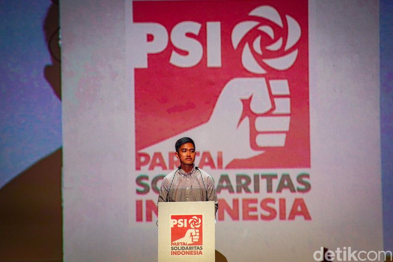 Detik-detik Kaesang Pangarep Jadi Ketum PSI