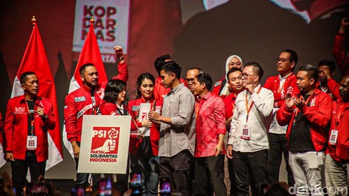 Detik-detik Kaesang Pangarep Jadi Ketum PSI