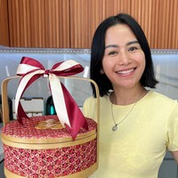 Food vlogger dan influencer Farida Nurhan blak-blakan soal prosedur rhinoplasty atau operasi hidung yang dijalaninya.  Foto: Instagram/@farida.nurhan