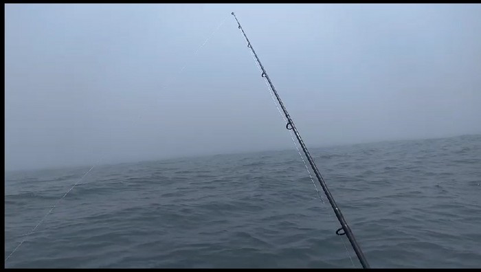 Fenomena kabut tebal di Pantai Gunungkidul, Senin (25/9/2023).