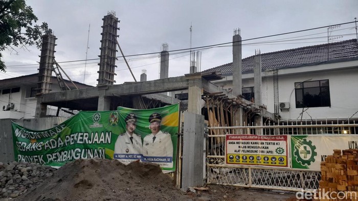 Gedung Kejari Medan yang dibangun kembali oleh Pemkot Medan