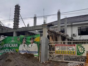 Pemkot Medan Kembali Bangun Gedung Kejari yang Roboh Tahun Lalu