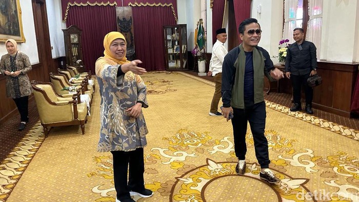 Gus Miftah temui Khofifah di Surabaya