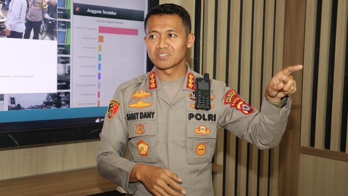 Kapolresta Tangerang Kombes Sigit Danny