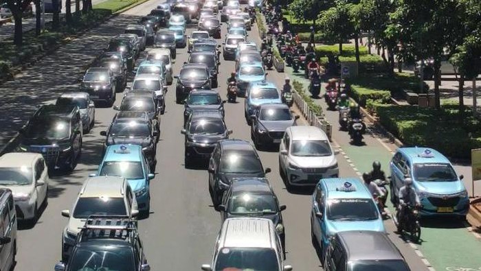 Kemacetan di Jakarta (dok Hamdan)