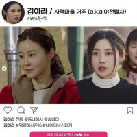 Pada 2017, Kim Ah Ra resmi memulai debut akting sebagai pemain pendukung drama Korea Ugly Young-A. Dia juga eksis di drama Korea Tempted yang dibintangi Moon Ga Young dan Crash Landing On You, yang menampilkan Hyun Bin dan Son Ye Jin.Foto: dok. Instagram @lael_kim_ara