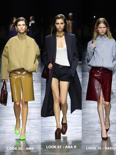 Koleksi debut show pertama Sabato De Sarno, berjudul Gucci Ancora. Koleksi debut show pertama Sabato De Sarno, berjudul Gucci Ancora.