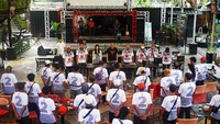 Brando berharap solidaritas dari komunitas bajaj semakin memperkuat Ganjar pada pemilu 2024 nanti. 