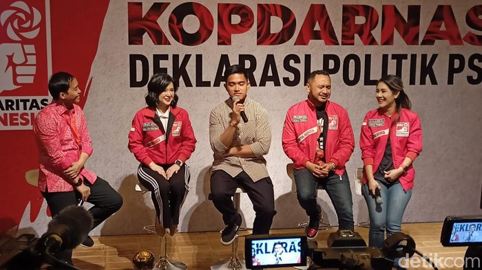 Konferensi pers Kopdarnas PSI.