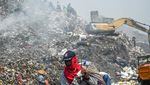 Masih Terbakar, Begini Kondisi TPA Jatiwaringin Tangerang