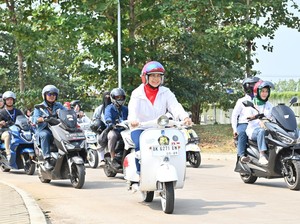Menteri Ini Ternyata Masih Punya Vespa Istri Soekarno!