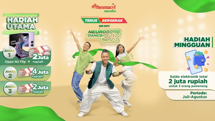 Ini Dia Pemenang dan Keseruan Juara #NeuroboticDance3K Challenge 2023