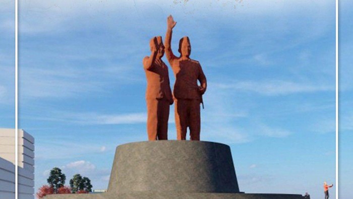 Patung Soekarno-Hatta di PIK 2