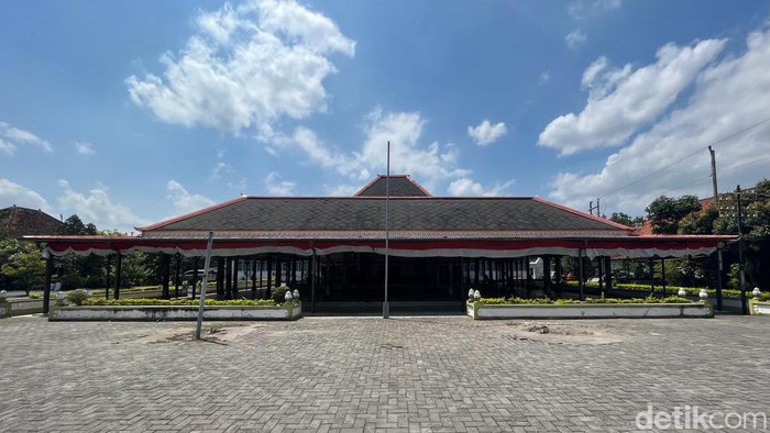 Pendopo Agung Dalem Mangkubumen, Jogja. Foto diunggah pada Senin (25/9/2023).