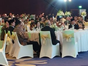 Maruf Amin-Megawati Hadiri Peringatan Hari Nasional Arab Saudi di Jakarta