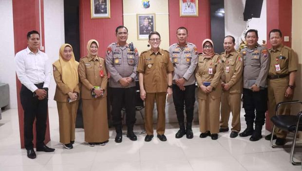 Pj Bupati Bojonegoro silaturahmi ke Polres Bojonegoro
