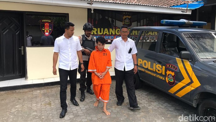 Polisi menangkap seorang residivis yang mencuri sepeda motor di Denpasar.