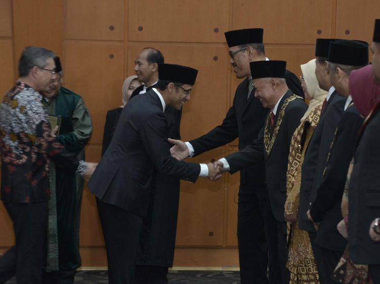 Prof Komarudin Resmi Dilantik Menjadi Rektor UNJ Periode Kedua