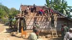 PUPR Gandeng TNI Bedah Rumah Warga di OKU
