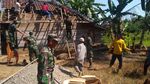 PUPR Gandeng TNI Bedah Rumah Warga di OKU