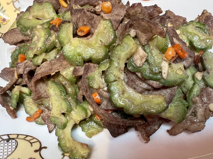 Resep Tumis Daging Pare Pedas