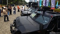 Alutsista TNI itu dipamerkan hingga Rabu (27/9/2023).   