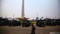 Pameran tersebut merupakan rangkaian dari perayaan HUT ke-78 TNI.  