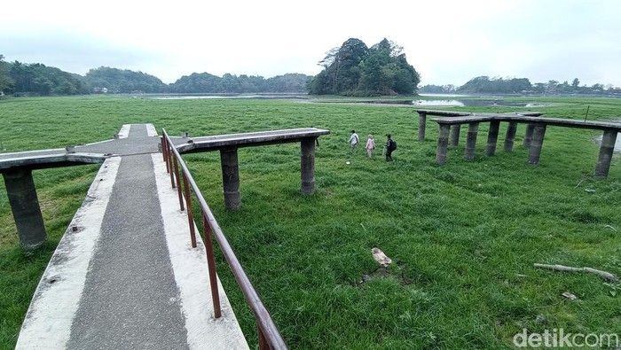Situ Gede Tasikmalaya yang mengering