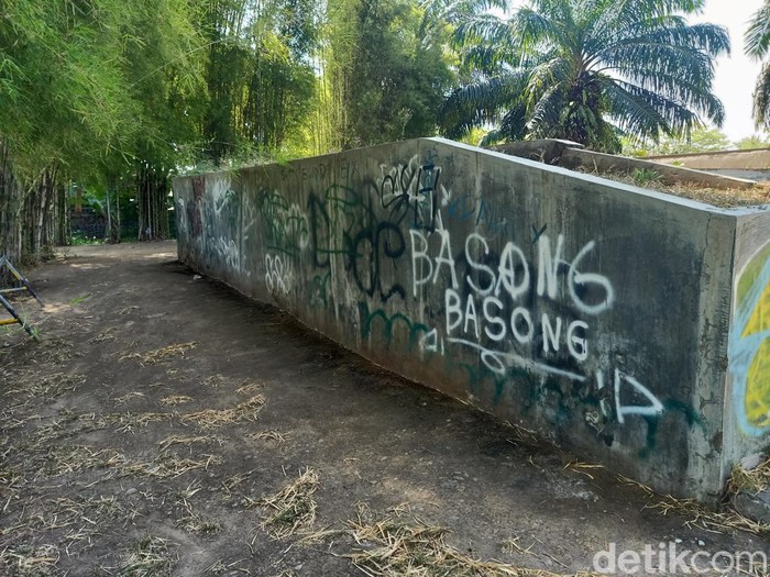 Skatepark di Jembrana, Bali, yang jadi tempat berak sembarangan.