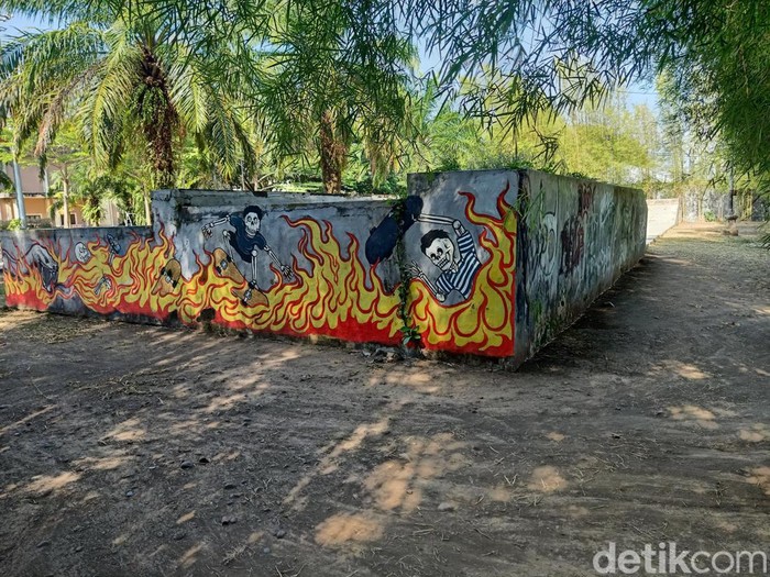 Skatepark di Jembrana, Bali, yang jadi tempat berak sembarangan.
