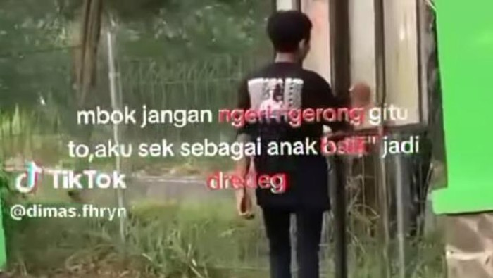 Tangkapan layar vandalisme objek wisata Deles Indah, Kecamatan Kemalang, Klaten, Senin (25/9/2023).