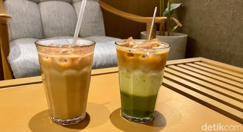 Tata Cakery: Chiffon Earl Grey Regal dan dan 'Dirty Matcha' di Kafe Instagramable