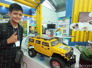 Mahasiswa UM Ciptakan Mobil Kendali Jauh, Cuma Butuh Waktu 5 Bulan!