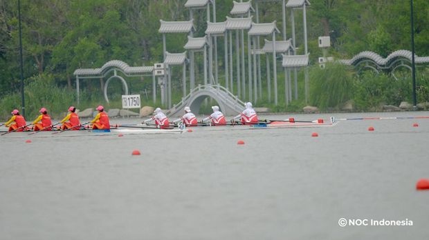 Tim Dayung Indonesia di asian games 2023