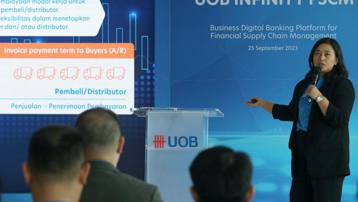PT Bank UOB Indonesia meluncurkan UOB Infinity, yakni platform perbankan digital untuk manajemen rantai pasok keuangan atau financial supply chain management (FSCM).