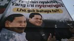 Baliho Prabowo-Erick Thohir Mejeng di Tengah Isu 2 Poros