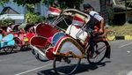 Unik! Begini Penampakan Becak untuk Pariwisata di Solo