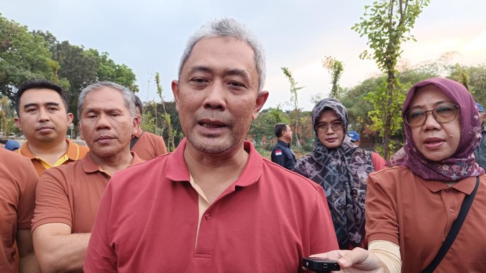 Direktur Jenderal Pengendalian Pencemaran dan Kerusakan Lingkungan KLHK Sigit Reliantoro (Rizky Adha-detikcom)