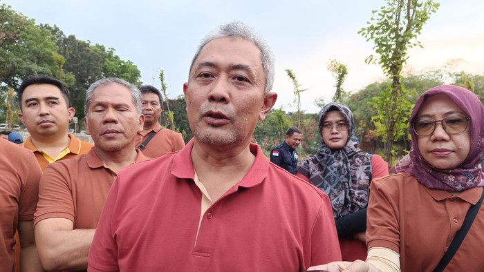 Direktur Jenderal Pengendalian Pencemaran dan Kerusakan Lingkungan KLHK Sigit Reliantoro (Rizky/detikcom)