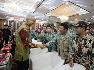 Pesan Ganjar ke Kades di Rakernas PAPDESI: Makmurkan Desa-Jangan Korupsi
