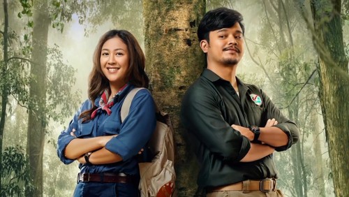 Gaya Sherina dan Derby Romero di Petualangan Sherina 2.