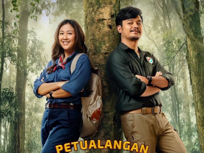 Gaya Sherina dan Derby Romero di Petualangan Sherina 2.