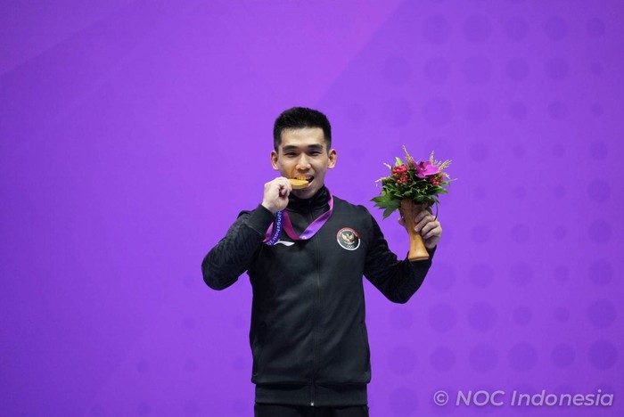 Harris Horatius raih medali emas Asian Games 2023