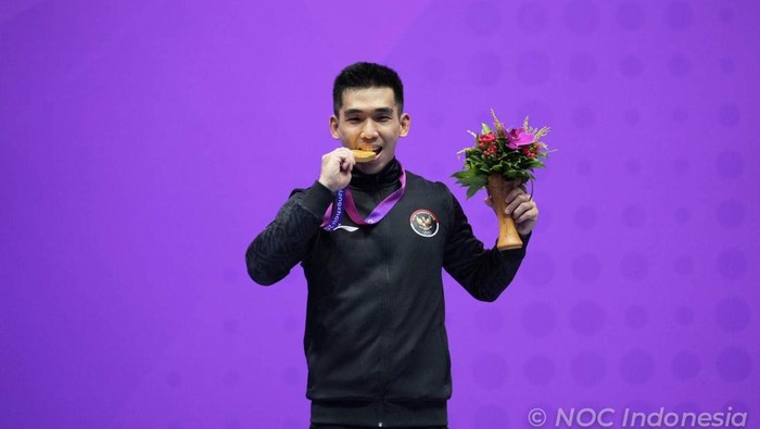 Harris Horatius raih medali emas Asian Games 2023