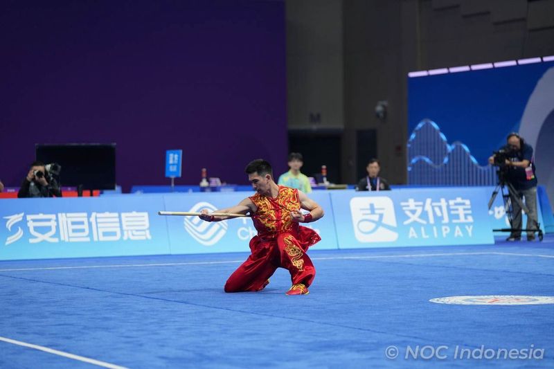 Harris Horatius raih medali emas Asian Games 2023