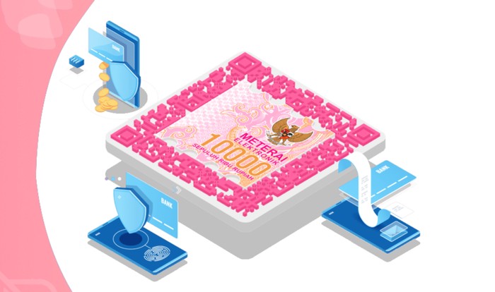 Ilustrasi e-meterai.