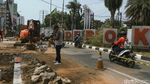 Intip Proyek Trotoar Ramah Disabilitas Rp 2,7 M di Cinere Depok