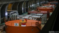 PLTA Cirata yang memiliki 8 unit generator dengan total kapasitas 1.008 megawatt tersebut merupakan PLTA terbesar se-Indonesia.