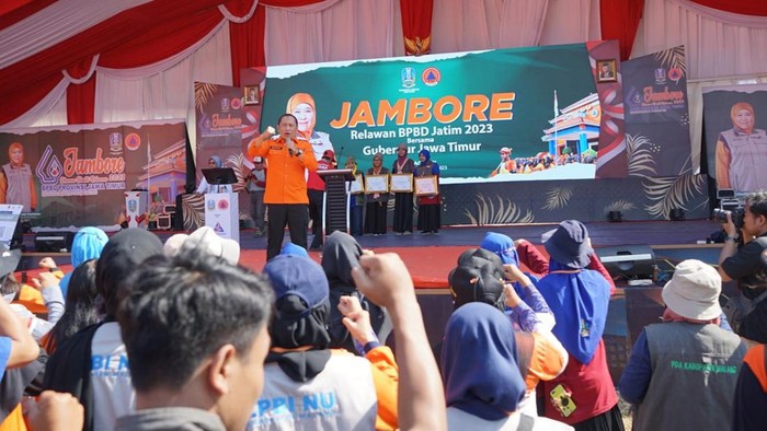 Jambore relawan di Magetan
