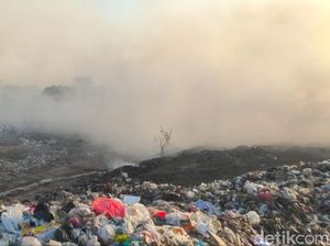 Kobaran Api di TPA Kopi Luhur Cirebon Berhasil Dikendalikan